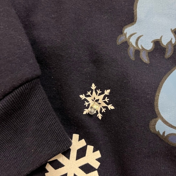 Disney Stitch Light Up Sweatshirt Large - Picture 3 of 7